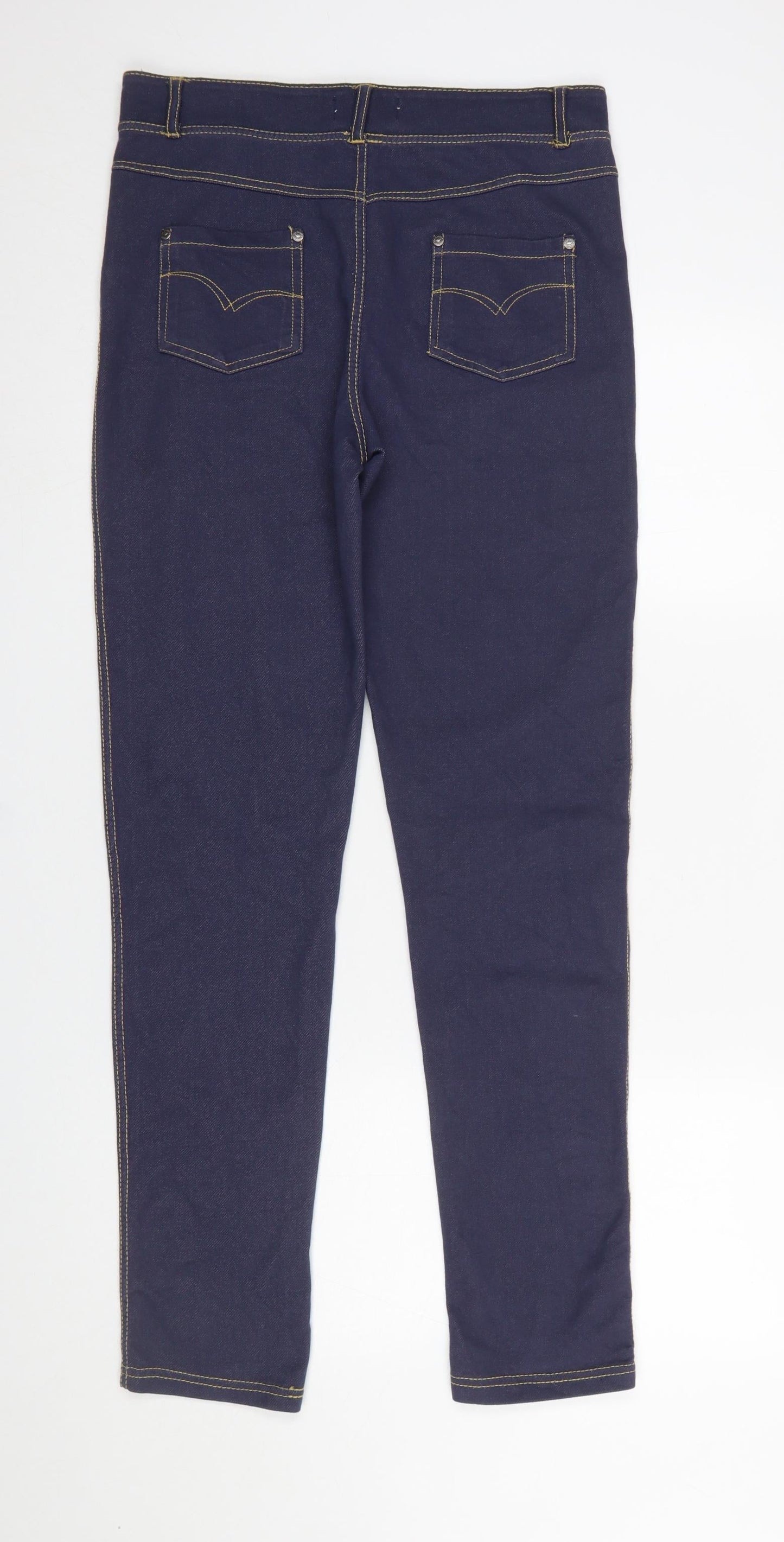 Womens UK Size 12 Lee Cooper Slim Fit Skinny Blue Jeans