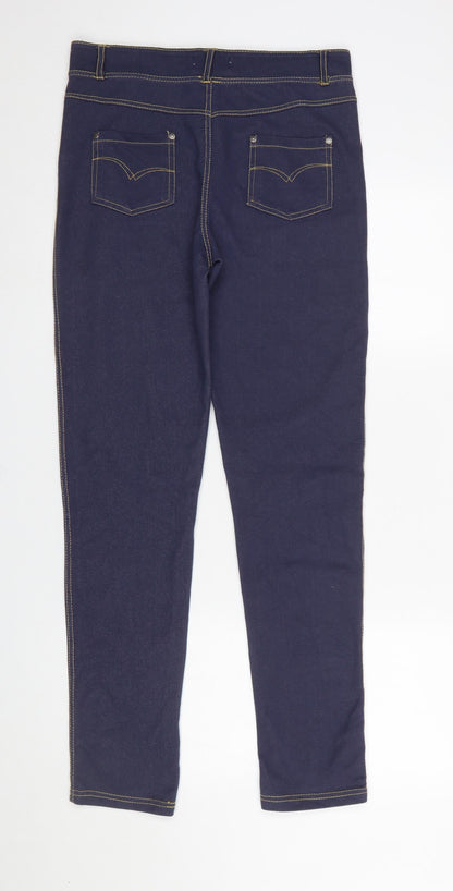 Womens UK Size 12 Lee Cooper Slim Fit Skinny Blue Jeans