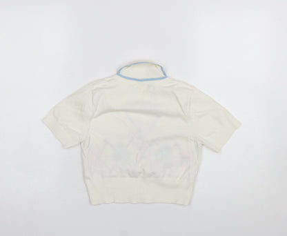 Womens UK Size S Urban Outfitters Ivory Pullover Jumper