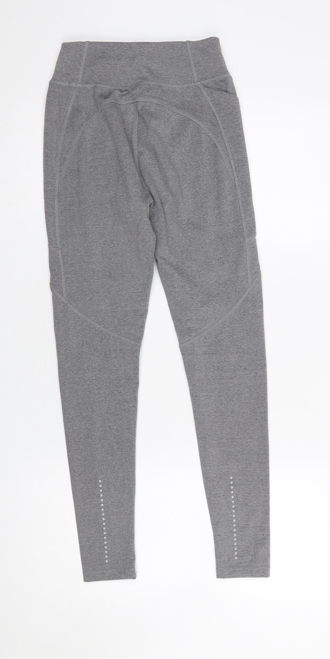 Womens UK Size 8 ASOS 4505 Slim Fit Leggings Grey Leggings