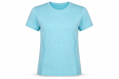 Dunnes Womens Blue Athletic T-Shirt Size 12 Short Sleeve