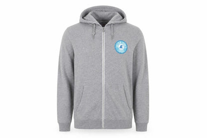 Mens UK Size M JACK & JONES Grey Full Zip Hoodie