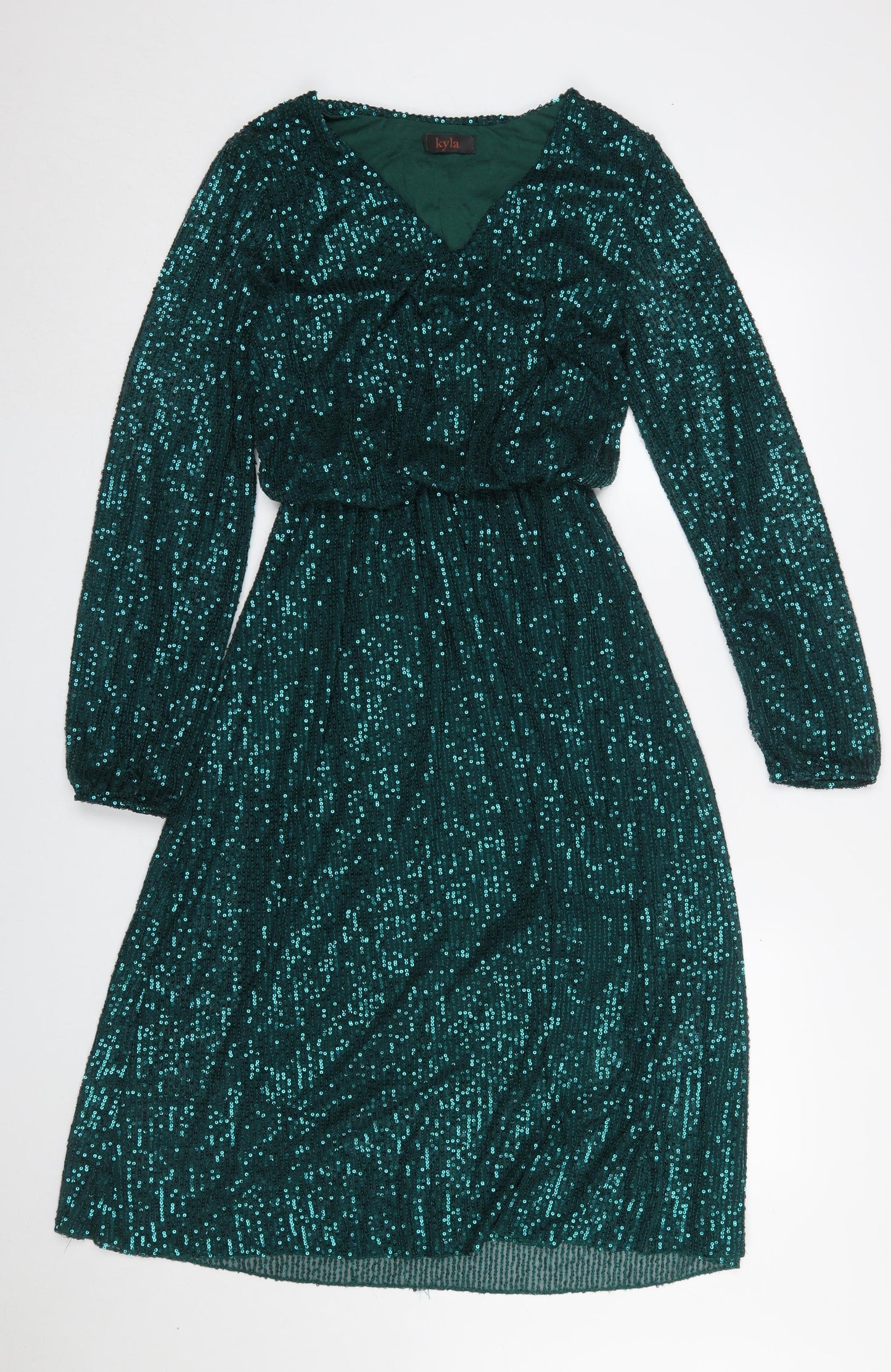 Womens UK Size S Kyla Fit & Flare Dress