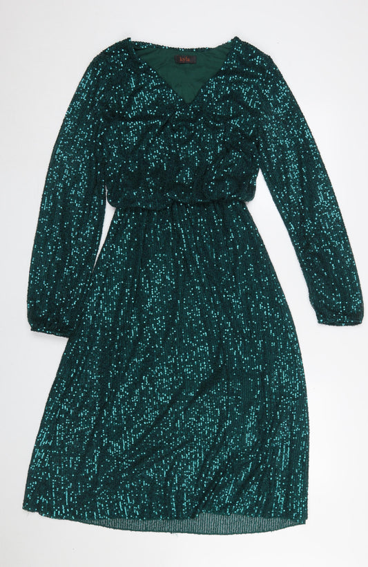 Womens UK Size S Kyla Fit & Flare Dress