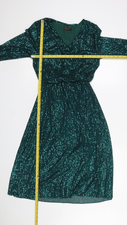 Womens UK Size S Kyla Fit & Flare Dress