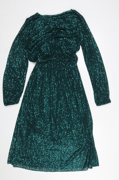 Womens UK Size S Kyla Fit & Flare Dress