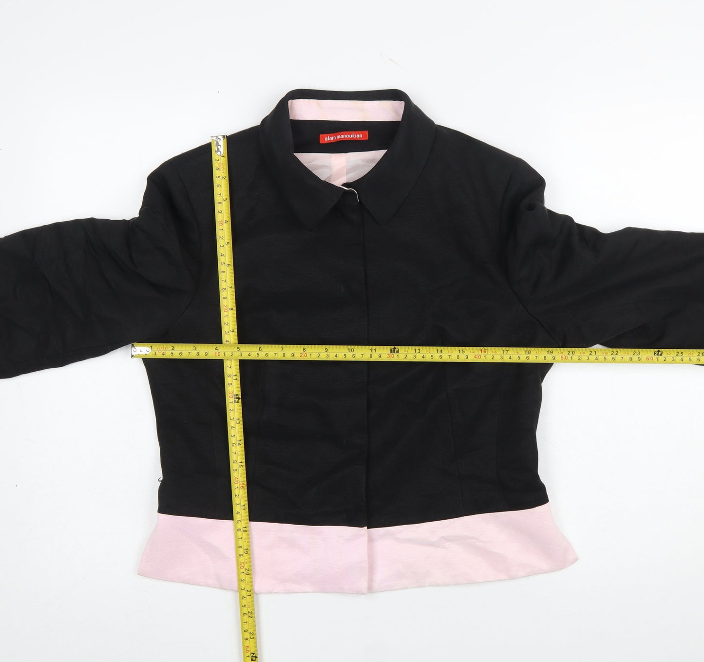 Womens UK Size 14 Alain Manoukian Regular Black Blazer