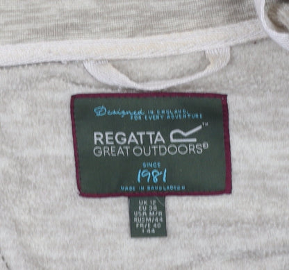 Womens UK Size 12 Regatta Beige Soft Shell