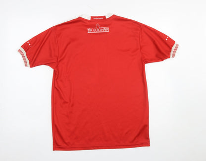 O'Neills Boys Red Football Jersey T-Shirt 13 Years Lightweight Sports Top