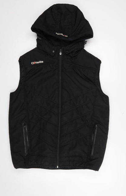 Mens UK Size L O’Neills Black Puffer Jacket