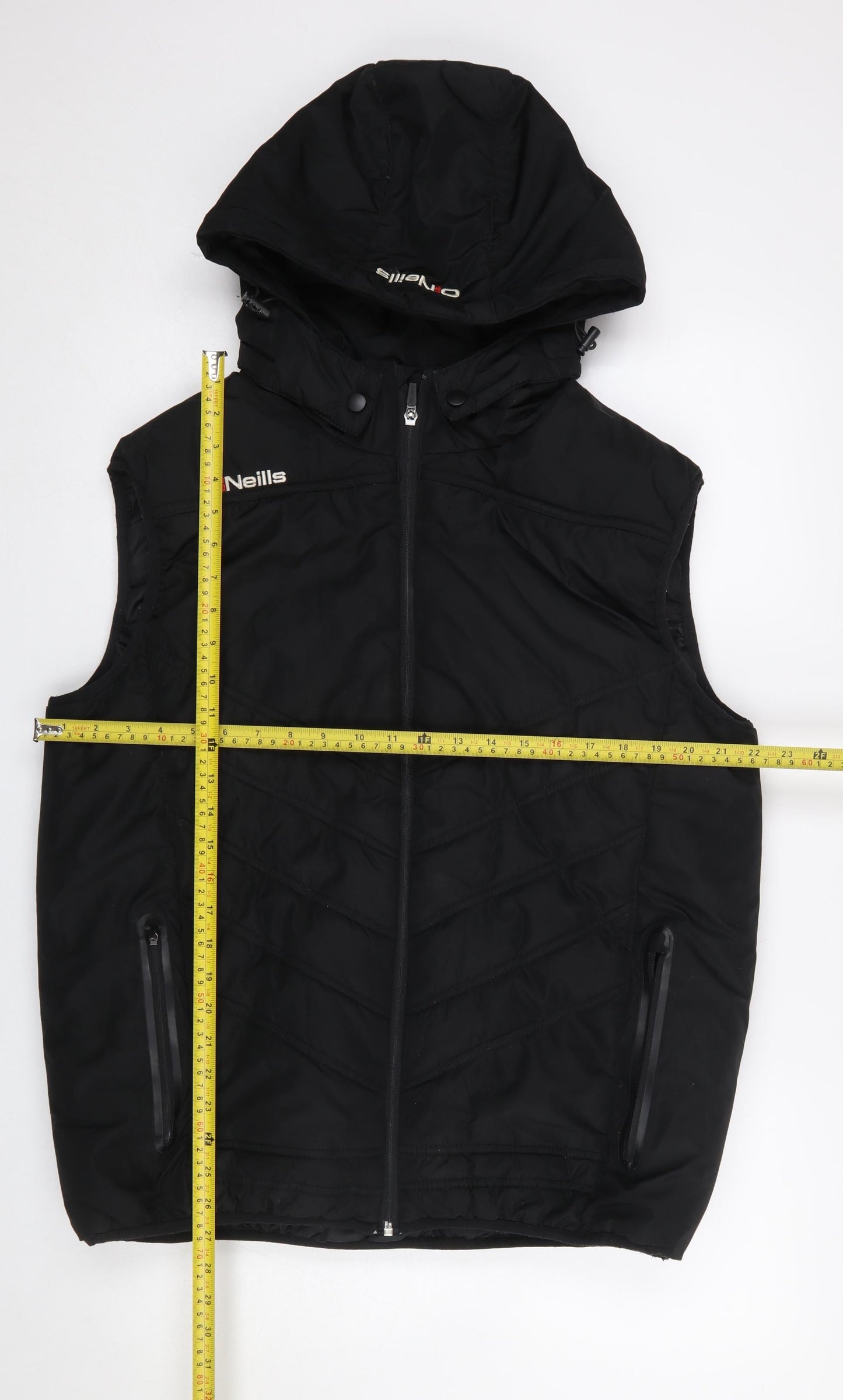 Mens UK Size L O’Neills Black Puffer Jacket