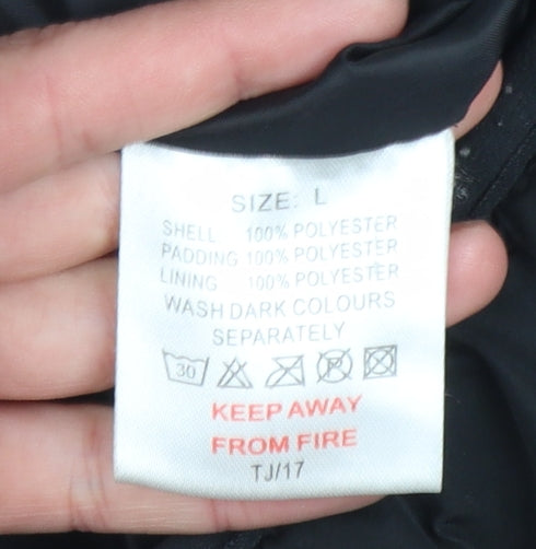 Mens UK Size L O’Neills Black Puffer Jacket