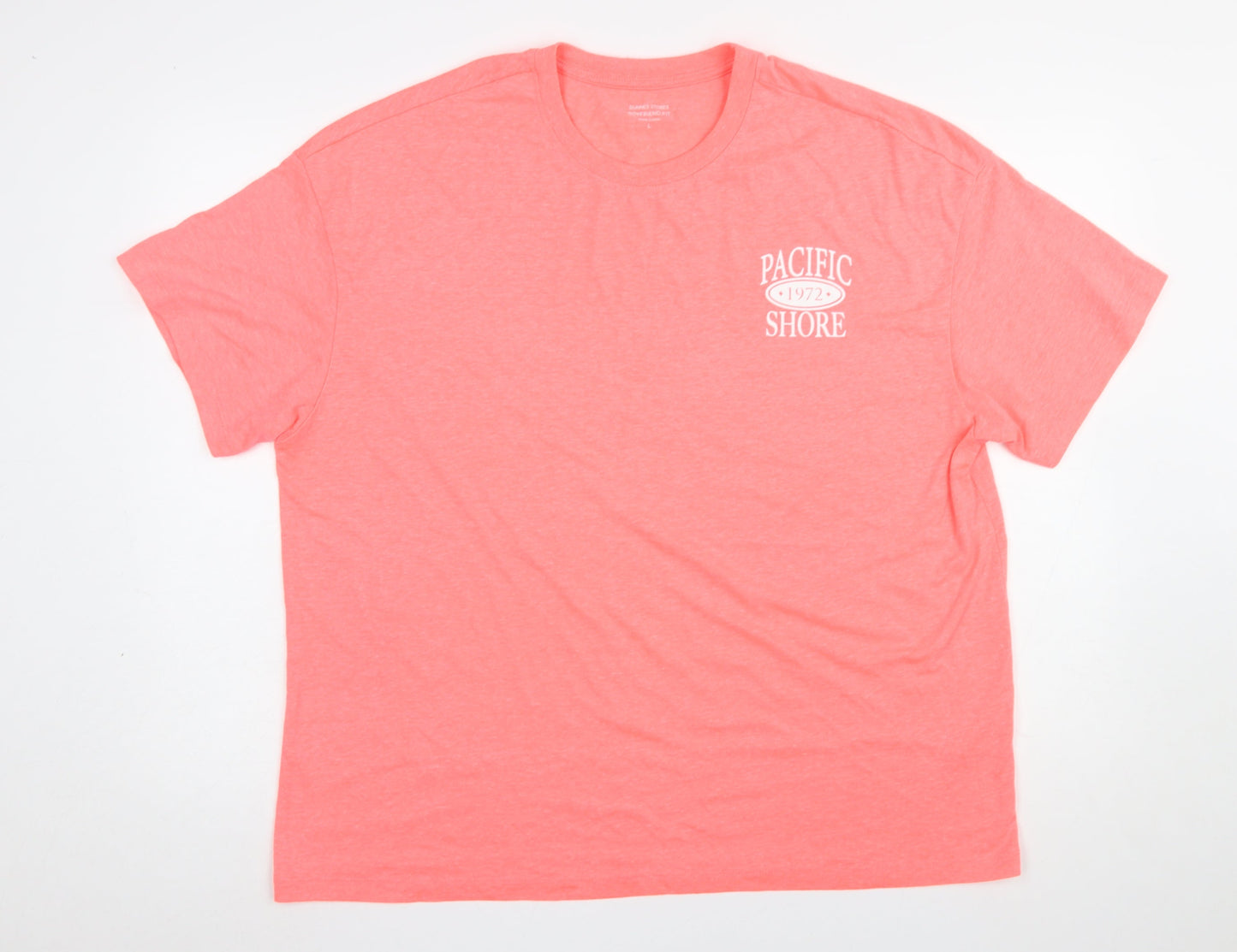 Womens UK Size 16 Dunnes Stores Pink Basic T-Shirt