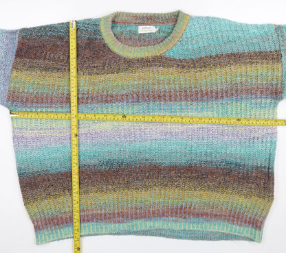 Womens UK Size XL Only Multicoloured Pullover Jumper