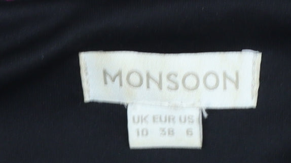 Womens UK Size 10 Monsoon A-Line Dress