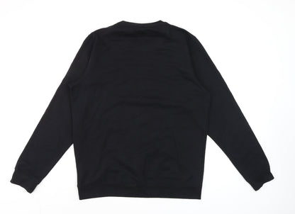 Mens UK Size XL Peter England Black Pullover Sweatshirt