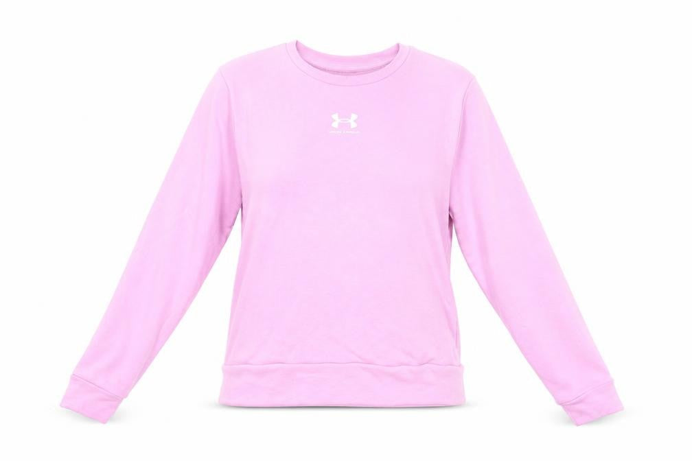 Womens UK Size XS Under armour Pink Pullover Sweatshirt