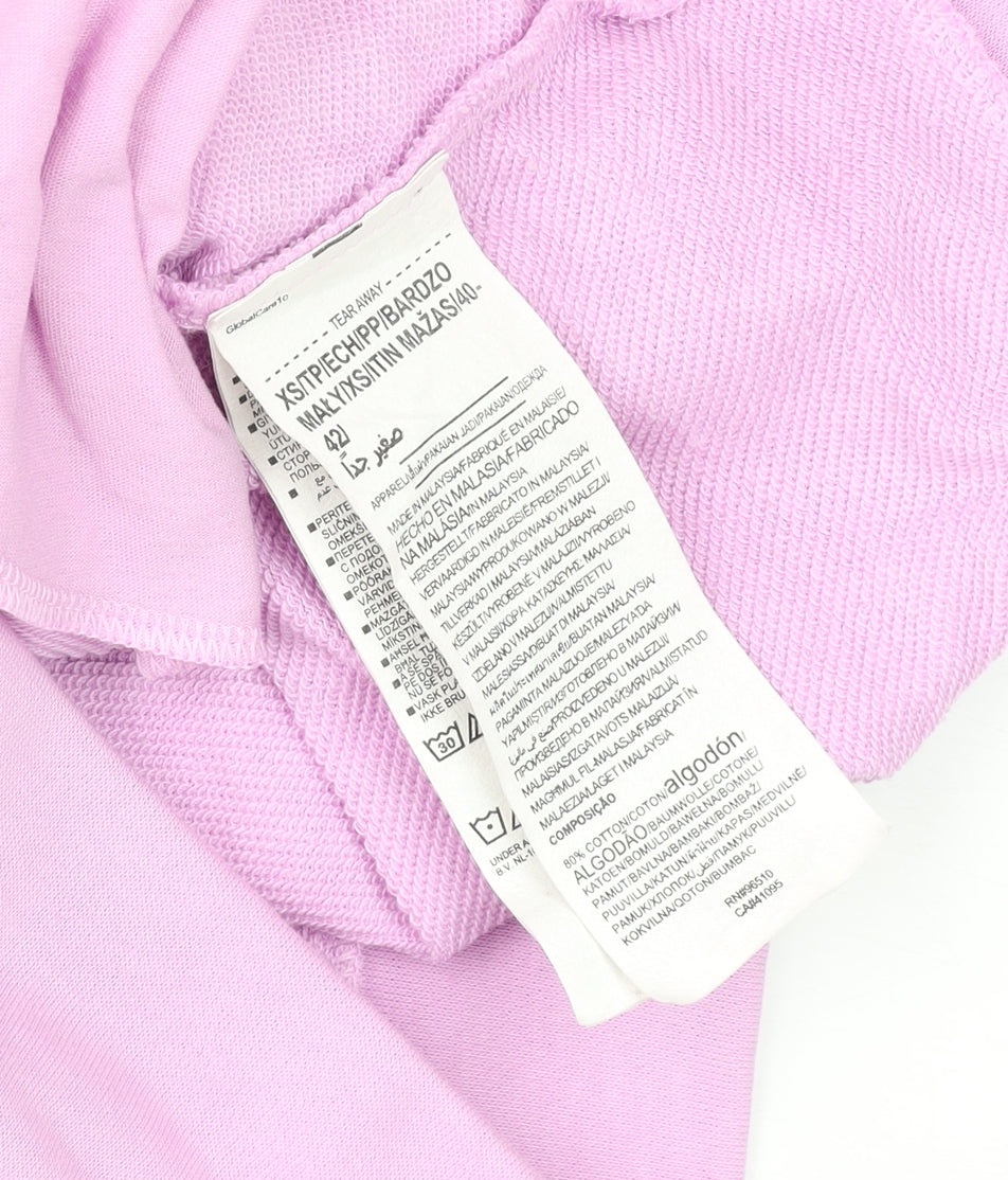 Womens UK Size XS Under armour Pink Pullover Sweatshirt