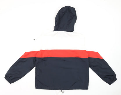 Mens UK Size M Haily's Multicoloured Windbreaker Coat