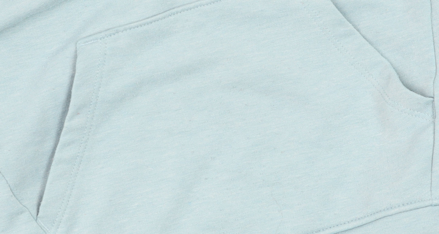 Girls UK Size 7-8 Years Under armour Blue Pullover Hoodie
