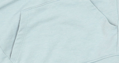 Girls UK Size 7-8 Years Under armour Blue Pullover Hoodie