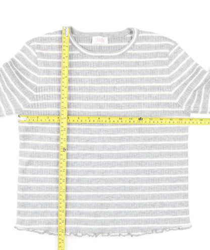 Womens UK Size 14 Savida Grey Basic T-Shirt