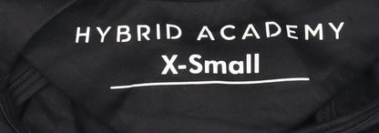 Womens UK Size XS Hybrid Academy Black Gym & Training CrossFit Bodybuilding Runn