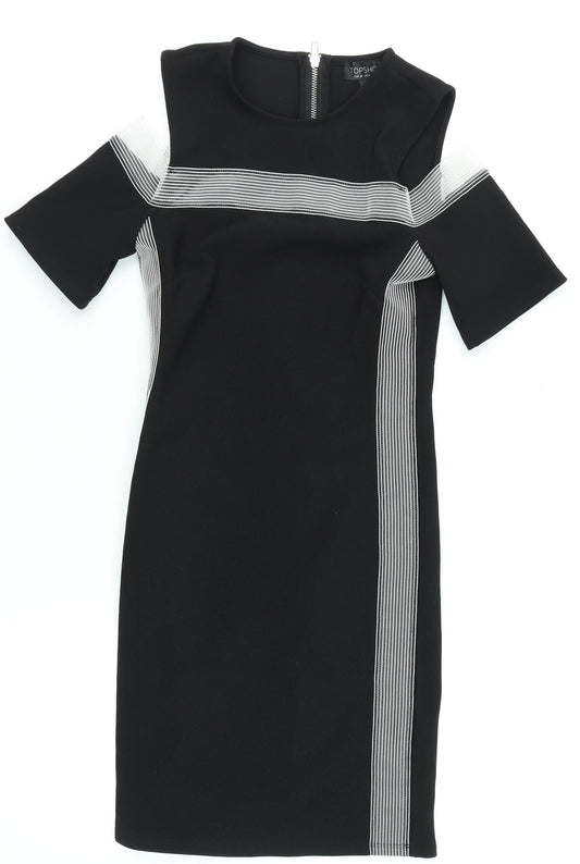 Womens UK Size 8 Topshop Bodycon Dress
