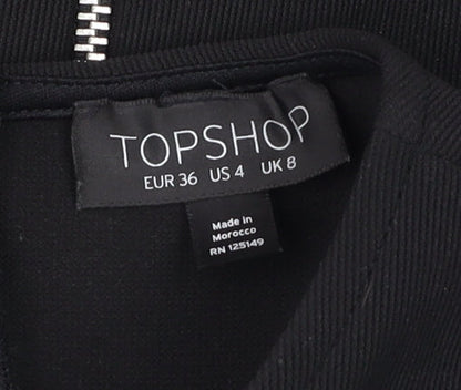 Womens UK Size 8 Topshop Bodycon Dress