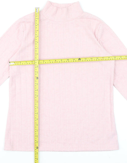 Womens UK Size M Dunnes Pink Basic T-Shirt