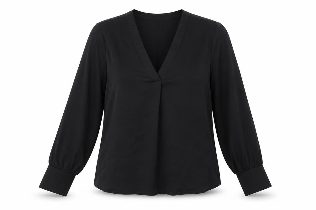 Womens UK Size L Dunnes Black Basic Blouse