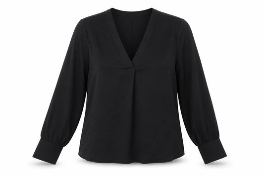 Womens UK Size L Dunnes Black Basic Blouse