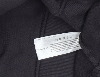 Mens UK Size XS Primark Black Pullover Hoodie