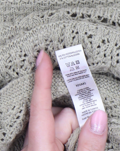 Womens UK Size XL Gallery Beige Pullover Jumper