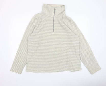 Mens UK Size XL Regatta Beige Henley Sweatshirt