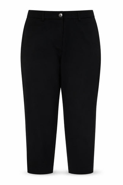 Womens UK Size 14 Only Slim Fit Business Casual Workwear Black Trousers
