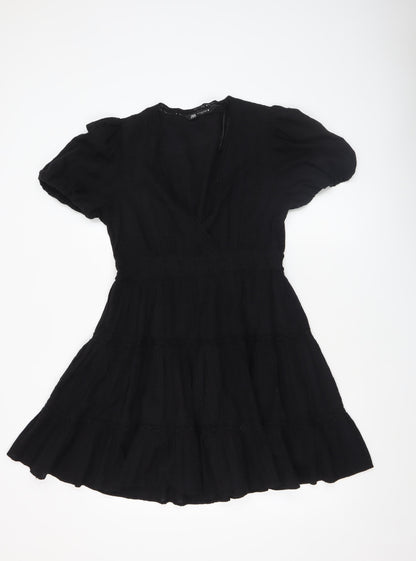 Womens UK Size 12 Zara A-Line Dress
