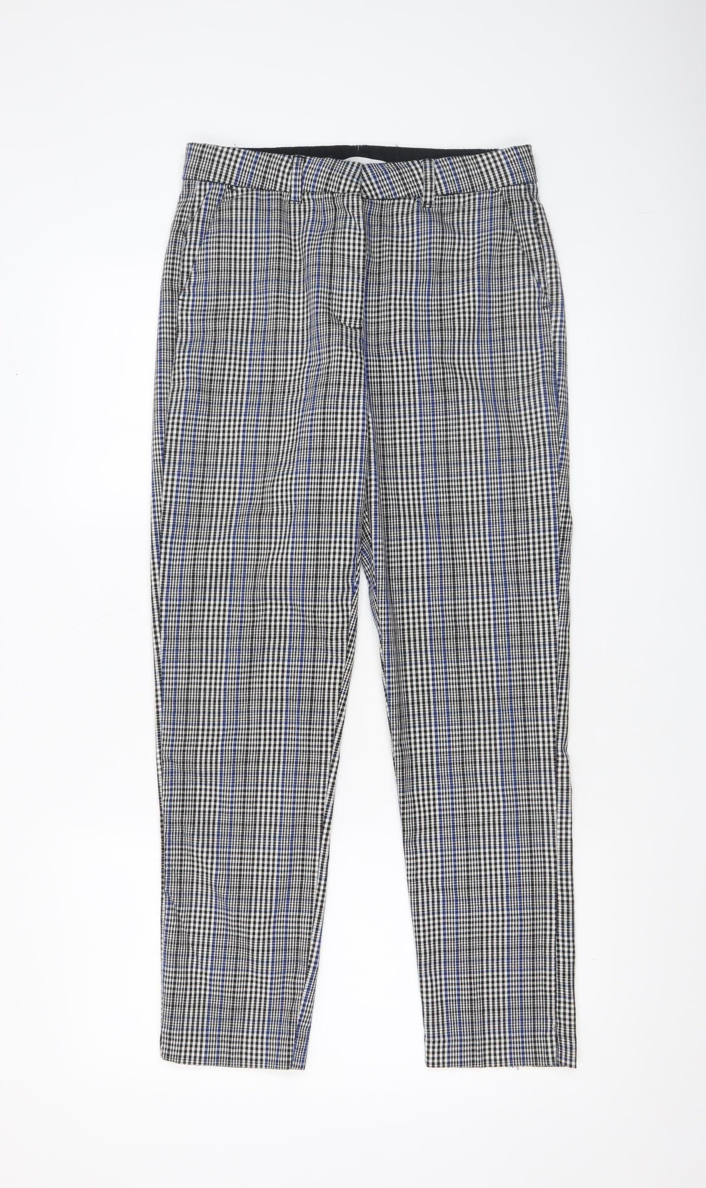 Womens UK Size 6 Lefties Slim Fit Casual Workwear Business Multicoloured Trouser