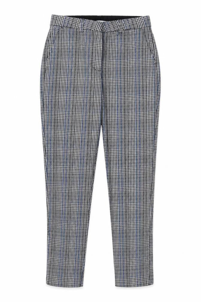 Womens UK Size 6 Lefties Slim Fit Casual Workwear Business Multicoloured Trouser