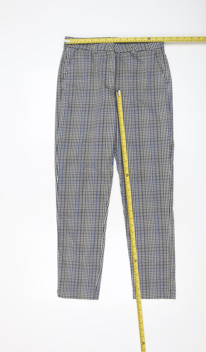 Womens UK Size 6 Lefties Slim Fit Casual Workwear Business Multicoloured Trouser