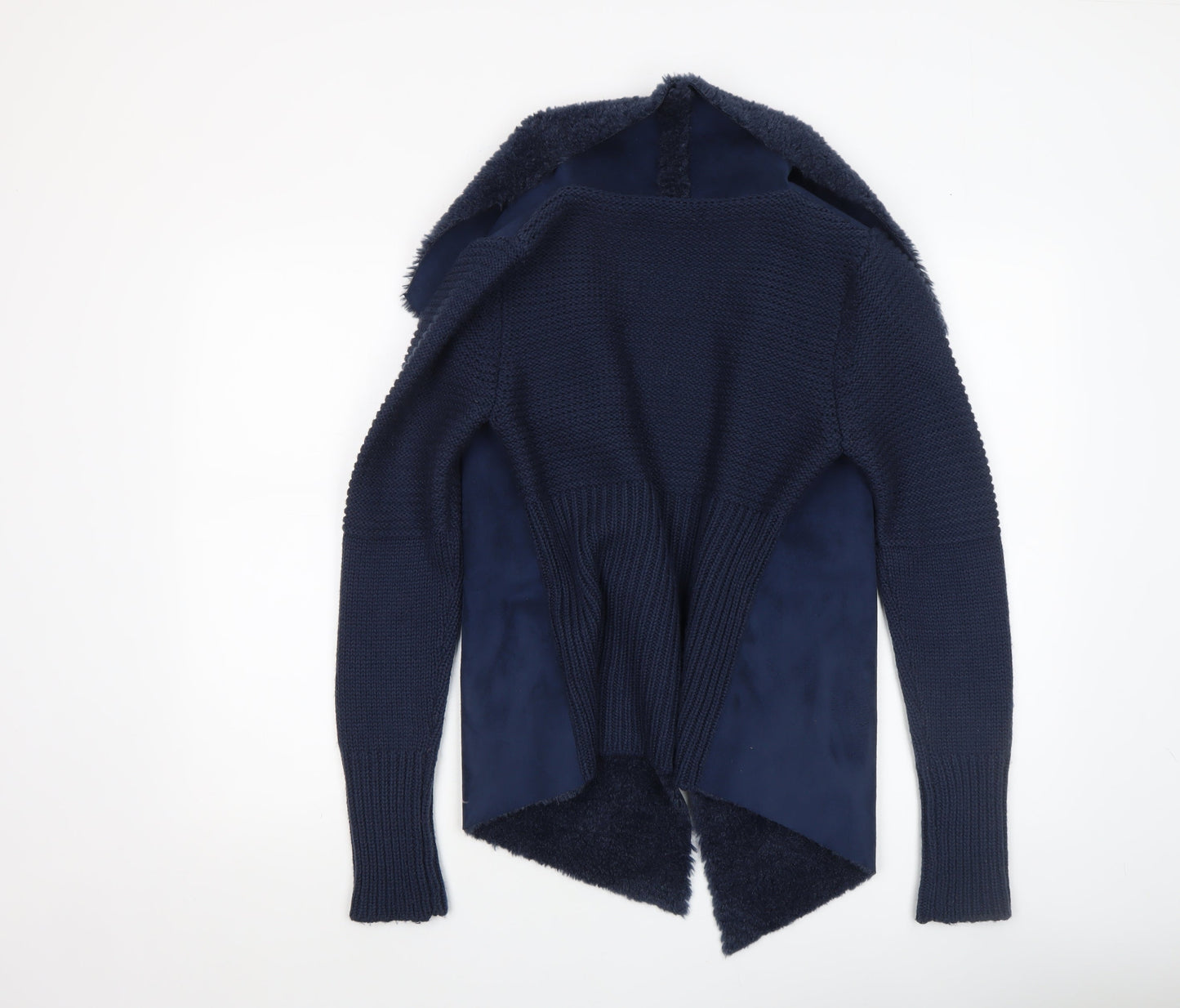 Womens UK Size S Oasis Blue Cardigan Jumper