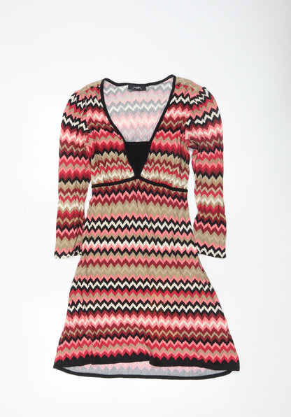 Womens UK Size 10 Wallis A-Line Dress
