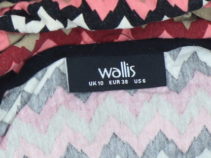 Womens UK Size 10 Wallis A-Line Dress