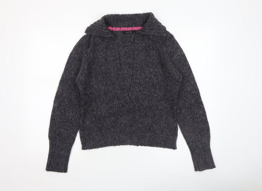 Womens UK Size M Greenhouse Grey Pullover Jumper