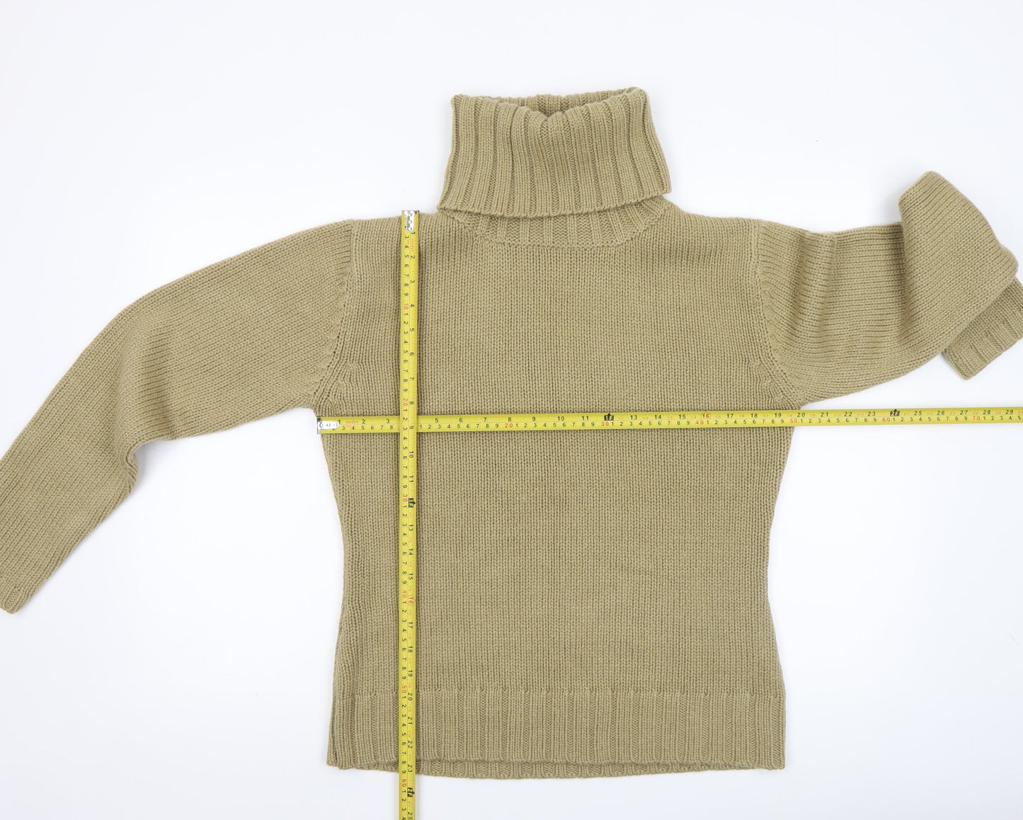 Womens UK Size XL b.young Beige Pullover Jumper