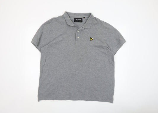 Mens UK Size 2XL Lyle & Scott 100% Cotton Polo Shirt