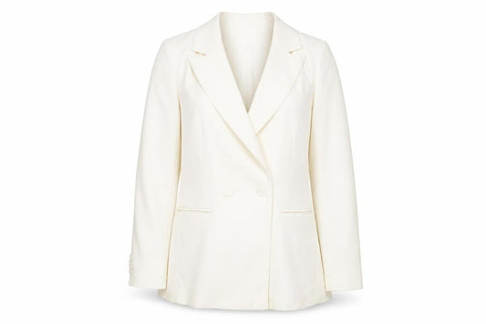 Womens UK Size 10 H&M Regular Ivory Blazer