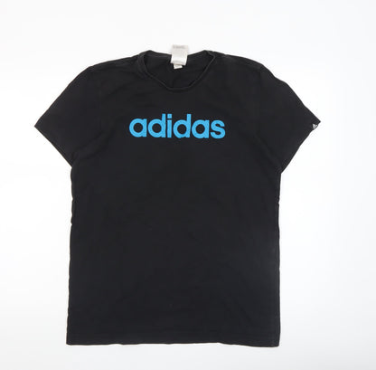Mens UK Size M adidas Black  T-Shirt