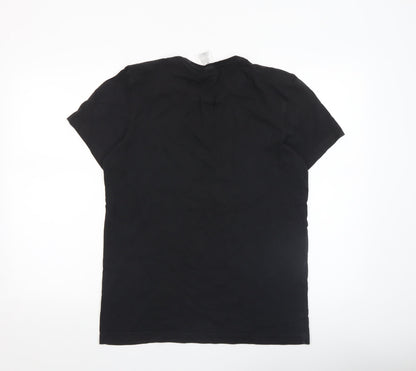 Mens UK Size M adidas Black  T-Shirt