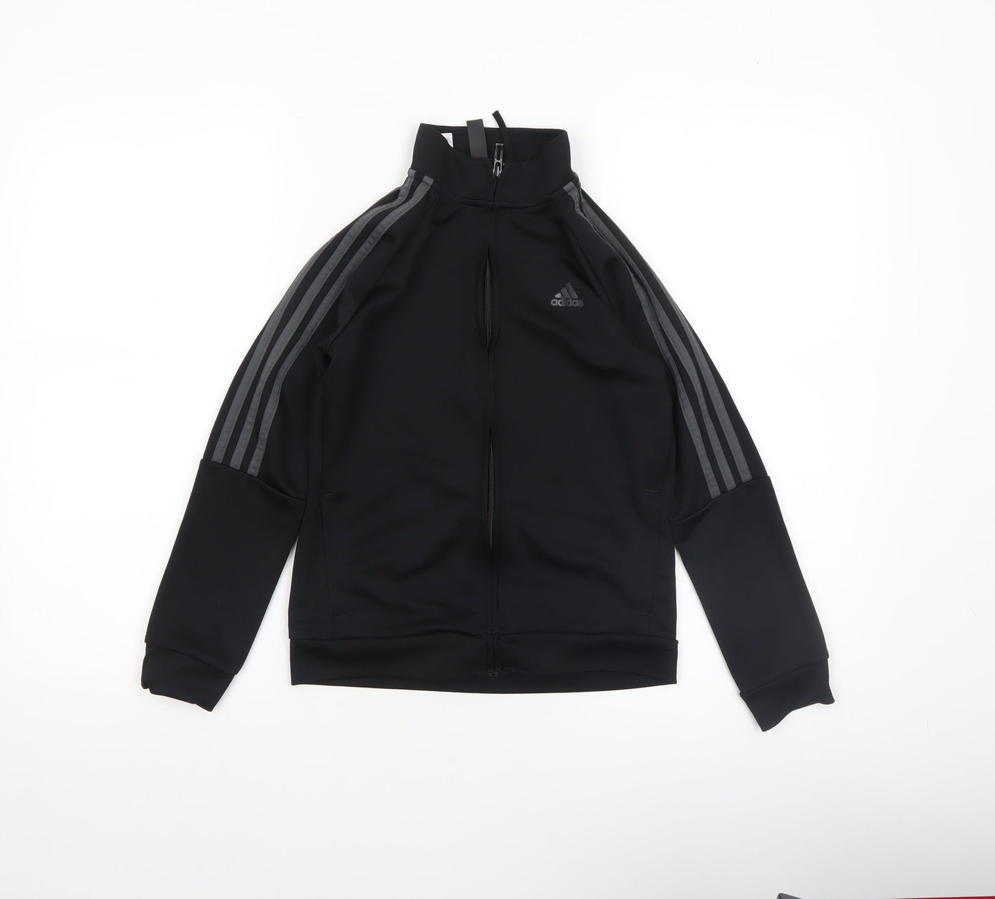 Boys UK Size 9-10 Years adidas Black Track Jacket
